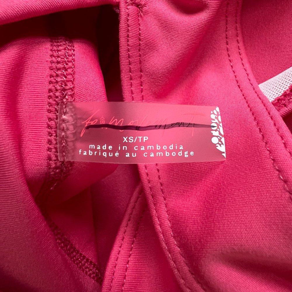 NEW Free People Movement Back it Up Jumpsuit Pink - Picture 13 of 15